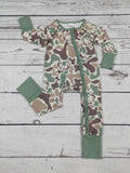 Deer Hunting Camo Zipper Sleeper