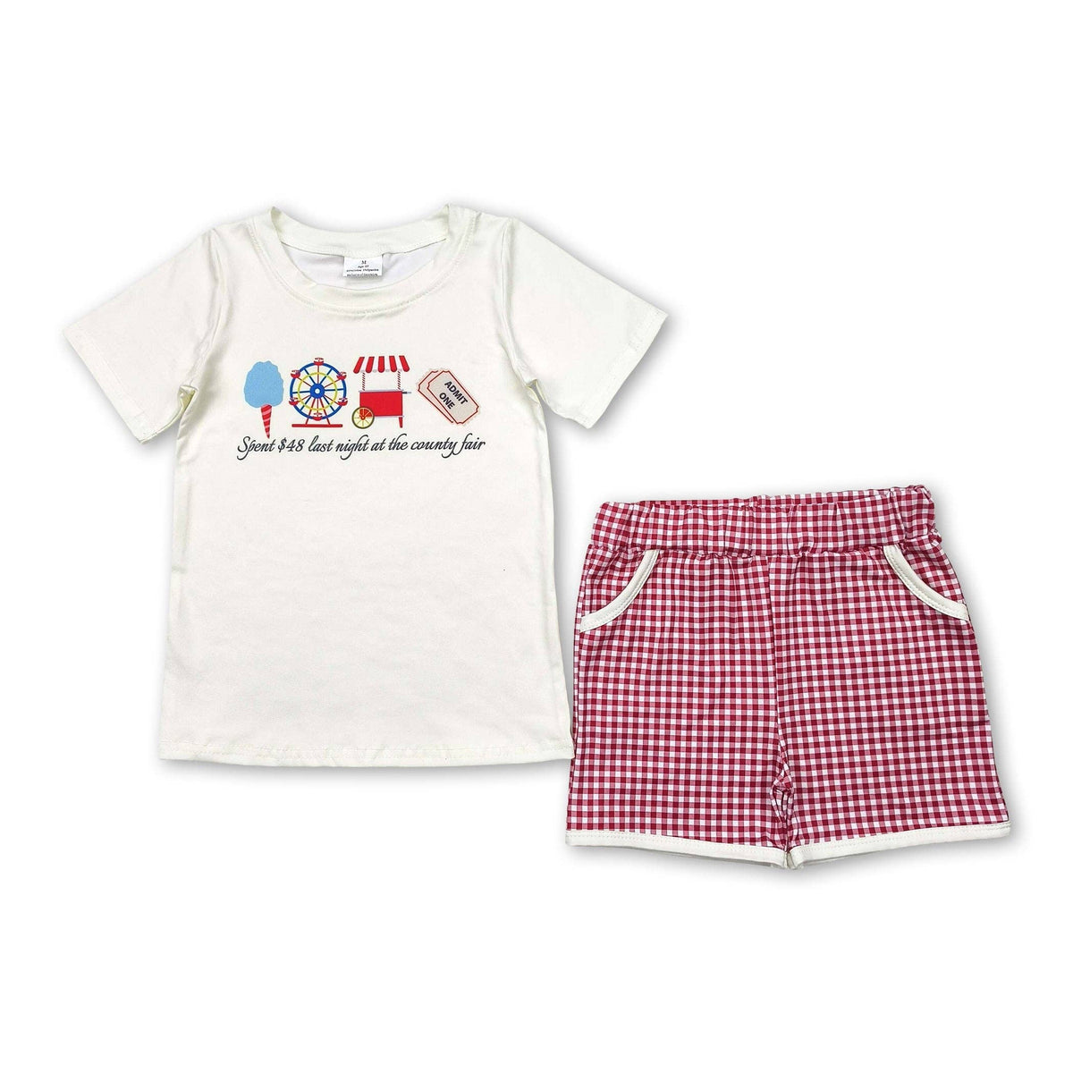 Short Sleeve Fair Shorts Set